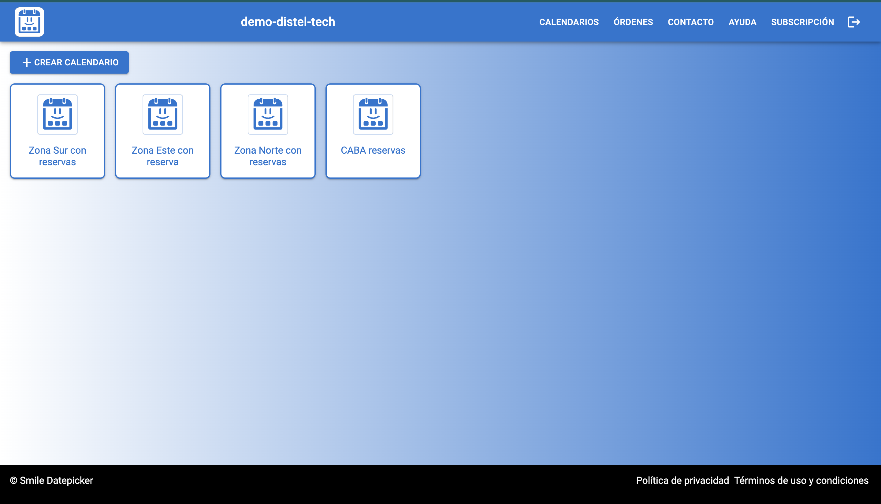 Smile datepicker